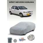 Breen Suzuki Alto V ile Uyumlu Oto Branda, Araba Brandası, Su ve Güneş Geçirmez Araba Çadırı - Gri