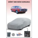 Breen Toyota Corolla 1 Station Wagon ile Uyumlu Oto Branda, Araba Brandası, Su ve Güneş Geçirmez Araba Çadırı - Gri
