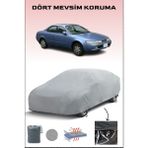 Breen Toyota Corolla Ceres ile Uyumlu Oto Branda, Araba Brandası, Su ve Güneş Geçirmez Araba Çadırı - Gri