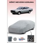 Breen Toyota Corolla Coupe 3 ile Uyumlu Oto Branda, Araba Brandası, Su ve Güneş Geçirmez Araba Çadırı - Gri