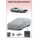Breen Toyota Corolla Coupe 5 ile Uyumlu Oto Branda, Araba Brandası, Su ve Güneş Geçirmez Araba Çadırı - Gri