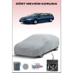Breen Toyota Corolla Fielder 1x ile Uyumlu Oto Branda, Araba Brandası, Su ve Güneş Geçirmez Araba Çadırı - Gri