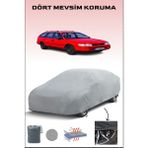 Breen Toyota Corolla Wagon 7 ile Uyumlu Oto Branda, Araba Brandası, Su ve Güneş Geçirmez Araba Çadırı - Gri