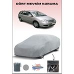 Breen Toyota Corolla Wagon 9 ile Uyumlu Oto Branda, Araba Brandası, Su ve Güneş Geçirmez Araba Çadırı - Gri