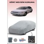 Breen Toyota Corsa ile Uyumlu Oto Branda, Araba Brandası, Su ve Güneş Geçirmez Araba Çadırı - Gri