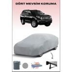 Breen Toyota Land Cruiser Prado ile Uyumlu Oto Branda, Araba Brandası, Su ve Güneş Geçirmez Araba Çadırı - Gri
