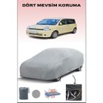 Breen Toyota Sienta 1 ile Uyumlu Oto Branda, Araba Brandası, Su ve Güneş Geçirmez Araba Çadırı - Gri