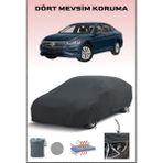 Breen Volkswagen Jetta ile Uyumlu Oto Branda, Araba Brandası, Su ve Güneş Geçirmez Araba Çadırı - Siyah