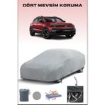 Breen Volkswagen Taigun ile Uyumlu Oto Branda, Araba Brandası, Su ve Güneş Geçirmez Araba Çadırı - Gri