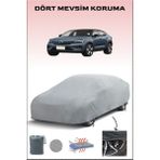 Breen Volvo C40 Recharge ile Uyumlu Oto Branda, Araba Brandası, Su ve Güneş Geçirmez Araba Çadırı - Gri
