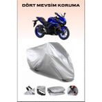 Breen Yamaha Yzf R25 Abs Uyumlu Motorsiklet Branda, Motor Örtüsü - Gri, Arka Çanta ve Kilit Uyumsuz