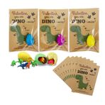 Breeshy 5 adet sevimli sihirli kuluçka büyüyen dinozor yumurta tedavi çocuklar doğum günü iyilik bebek duş konuk iyi yapılmış