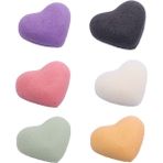Breeze 6 Adet Konjac Yüz Süngeri, Nazik Yüz Temizliği ve Peeling Için 6 Renkli Konjac Yüz Süngeri. (Yurt Dışından)