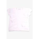 Breeze Ekru 1.5-5 Yaş Güpürlü Kız Çocuk T-shirt
