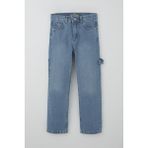 Breeze Erkek Çocuk Jean Pantolon Marangoz Model 10-14 Yaş, Açık Mavi - Açik Mavi - 13 Yaş