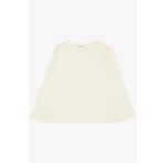 BREEZE Erkek Çocuk Uzun Kollu Tişört Basic 4-8 Yaş, Krem