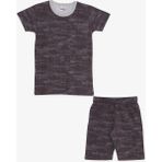 Breeze Girls & Boys Erkek Çocuk Pijama Takımı Desenli 4-8 Yaş, Kahverengi - 6 Yaş