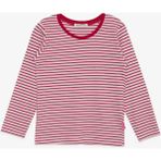 Breeze Kız Bebek Uzun Kollu Tişört Çizgili 9 Ay-3 Yaş, Fuşya - 1 Yaş