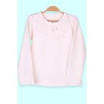 Breeze Kız Bebek Uzun Kollu Tişört Güpürlü Fiyonklu Ekru (6 Ay-2 Yaş) - 5 Yaş