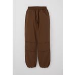 Breeze Kız Çocuk Paraşüt Jogger Paça Pantolon 6-12 Yaş, Koyu Kahve