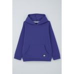 Breeze Kız Çocuk Sweatshirt Kanguru Cepli Armalı 4-8 Yaş, Saks Mavisi - 5 Yaş