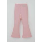 Breeze Kız Çocuk Tayt Bel Kısmı Arma Aksesuar Detaylı 3-7 Yaş, Pembe