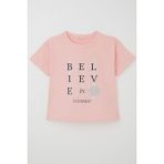 Breeze Kız Çocuk Tişört Crop Slogan Temalı Çiçek Baskılı 9-14 Yaş, Pembe - 11 Yaş