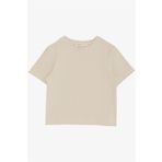 Breeze Kız Çocuk Tişört Kemer Boy Basic 9-14 Yaş, Bej