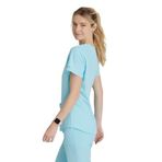 Breeze SK101 – Reliance SK201 Kadın Cerrahi Giyim (Skeechers Ürünlerinden Oluşturulmuş Set) (Bebek Mavisi, L)