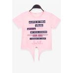 Breeze Somon 9-14 Yaş Yazı Baskılı Kız Çocuk T-shirt
