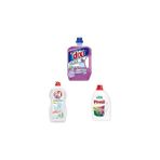 Bref Dixi Lavanta Kokulu + Pril Losyon Aloe Vera Özlü Kaşmir Etkisi + Persil Power Jel Color Deri - Renkli - 1