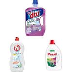 Bref Dixi Lavanta Kokulu + Pril Losyon Aloe Vera Özlü Kaşmir Etkisi + Power Jel Color Derin Temizleme 26 Yıkama Renkliler