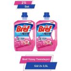 Bref Yüzey Temizleyici Gül 2x 2.5 lt 2'li Set