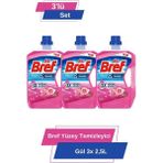 Bref Yüzey Temizleyici Gül 3x 2.5 lt 3'lü Set