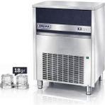 Brema 160 Kg/gün Hazneli Ticari Küp Buz Makinesi – Cb 1565 A Hc - Gri