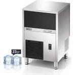 Brema 44 Kg/gün Hazneli Ticari Küp Buz Makinesi – Cb 416 A Hc B-Qube - Gri