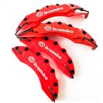 Brembo Kaliper Kapağı 4'lü Set Kırmızı Özel Kutu Korumalı Gönderim