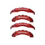 Brembo Kia Optima Uyumlu Kırmızı Kaliper Kapağı, 4'lü Set, Yağ Hortumlu