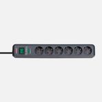 Brennenstuhl Eco Line 13.500 MAh Anahtarlı 6'lı 1.5 m Akım Korumalı Priz