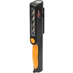 Brennenstuhl LED lamba/kullanışlı LED pil Clipleuchte (çalışma lambası Akkubetrieben, dahil dönebilen Clip mıknatıslı) renk: siyah/sarı, 1 adet, 1175890