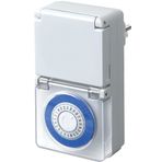 Brennenstuhl Mmz 44 Çocuk Gün-Zamanlayıcı IP44 Korumalı Priz&Koruyucu Renk Beyaz Mekanik Zamanlayıcı