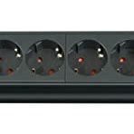 Brennenstuhl Premium Line 6'lı Akım Korumalı Uzatma Priz, 3m