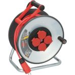 Brennenstuhl Professionallıne Steelcore Serisi Bremaxx IP44 Lisanslı 5 Yıl Garantili IP44 Lisanslı Çelik Tambur 50 Metre Makaralı Kablo H07BQ-F 3g1.5