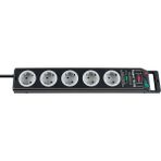 Brennenstuhl Super-Solid Surge Protection 13.500 A 5 Adet Siyah Priz