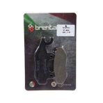 Brenta 431-115 2004-2009 Honda CBF 250 Uyumlu Arka Fren Balatası Organik Balata