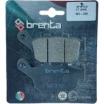 Brenta 431-226 2014-2023 Honda Nc 750 x Dct Uyumlu Arka Fren Balatası Organik Balata - Tek Renk - Standart