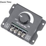 Brettablata Dc 12V 24V LED Dimmer Anahtarı 30A 360W Voltaj Regülatörü Ayarlanabilir Kontrolör LED Şerit Işık Lambası LED Karartma Dimmerler (Yurt Dışından) - Renkli