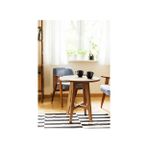 Breva, Ahşap Orta Sehpa, Coffee Table, 60x60 Ceviz Renk