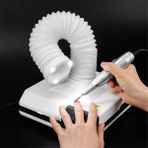 Brevityhav Tırnak Tozu Emici Filtre Kaynak Dumanı Ekstraktörü Gravür/kesme, Odun Yakma, 3D Yazıcı Beyaz Abd Fişi (Yurt Dışından)