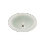 Brezza Çift Renkli Kırmızı Beyaz Tezgah Üstü Cam Lavabo - B-35